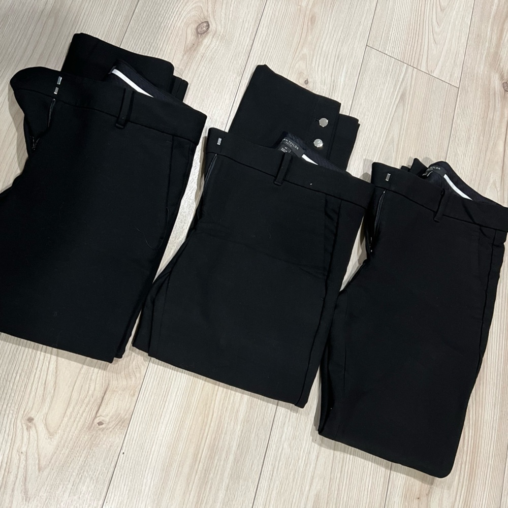 Black Ann Taylor pants, 4P